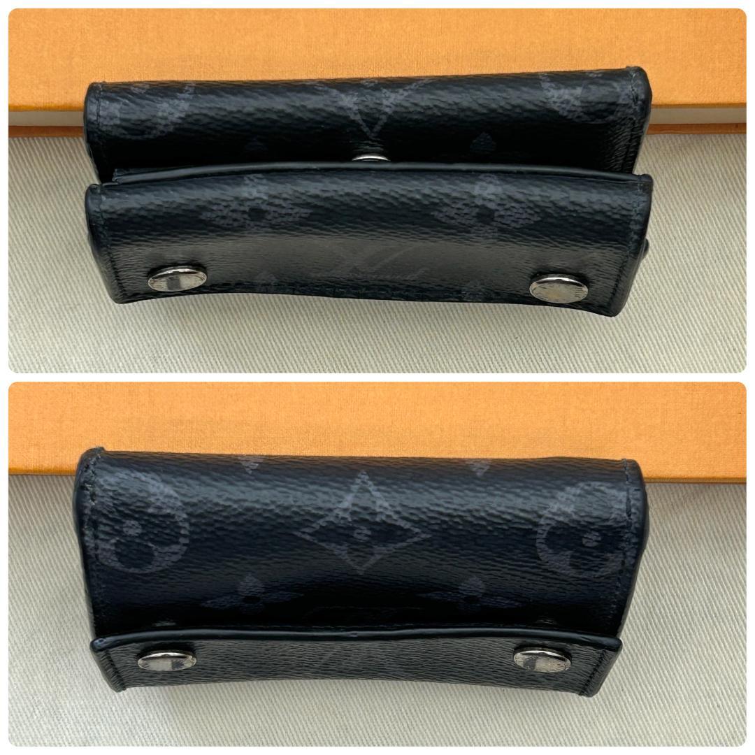 Louis Vuitton Monogram Eclipse Discovery Compact Wallet — view 3
