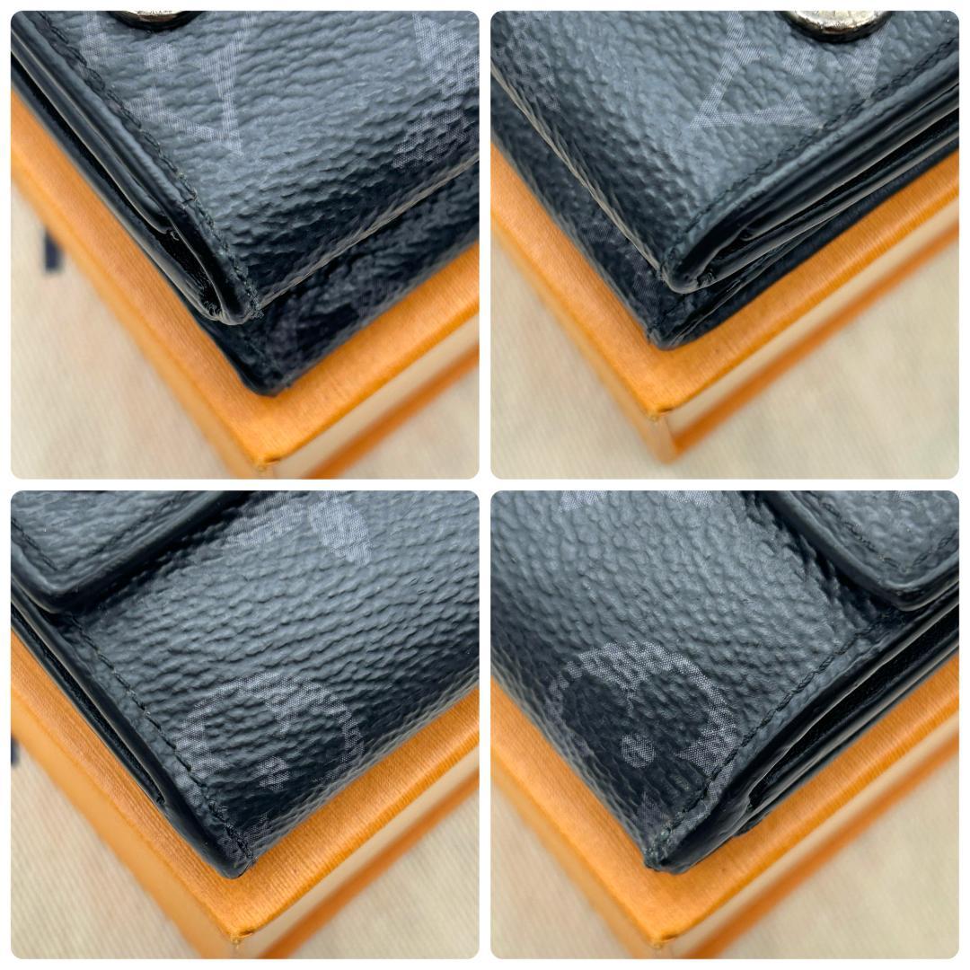 Louis Vuitton Monogram Eclipse Discovery Compact Wallet — view 5