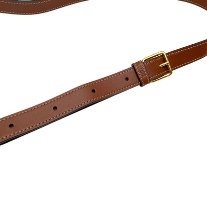 Celine Triomphe Leather Shoulder Bag Small Bucket — view 8