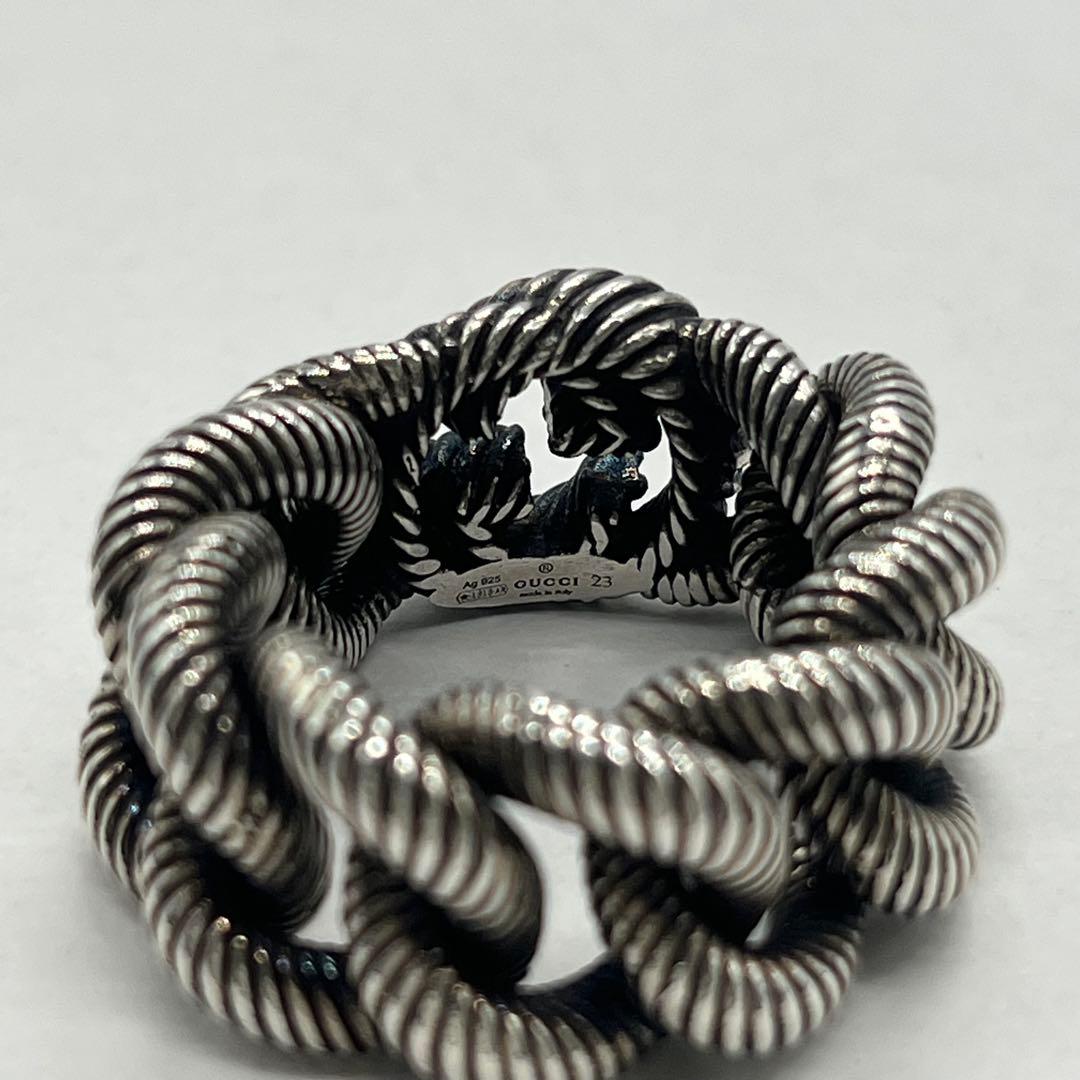 Gucci Interlocking Twist Ring — view 7