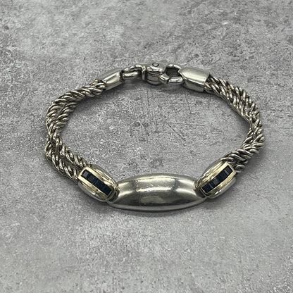 Tiffany & Co Double Rope ID Bracelet