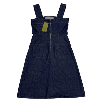 Gucci Lace Up Denim Dress 42 — view 7