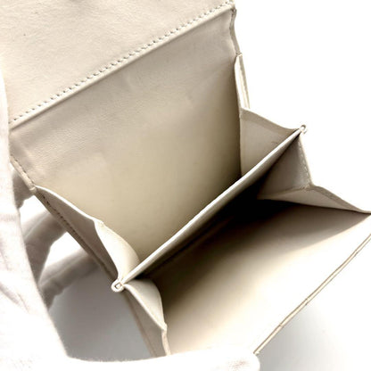 Chanel Wallet Chez Blanc Stitch Hook Trifold — view 7
