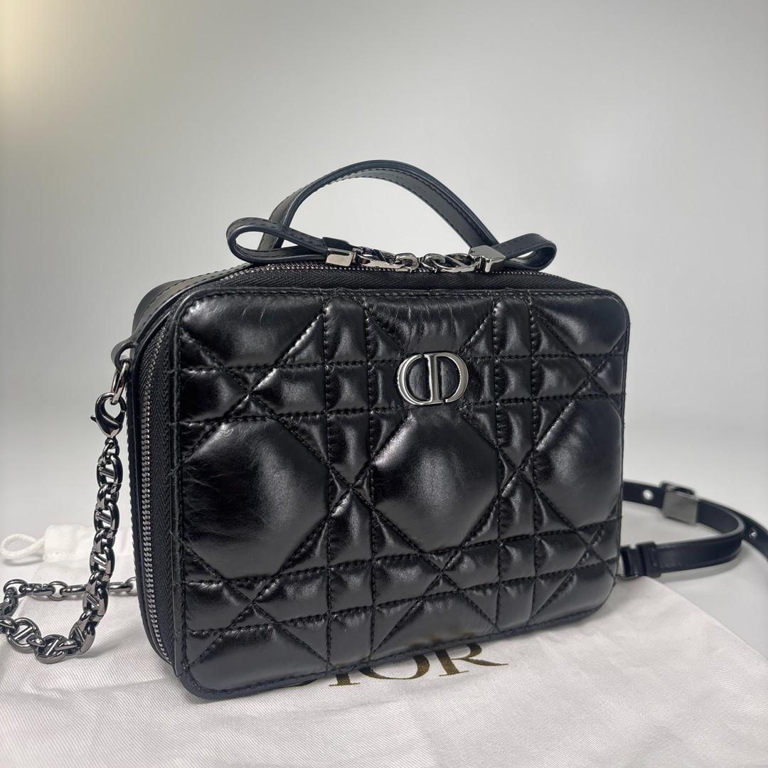 Dior Caro Black Shoulder Bag — view 2