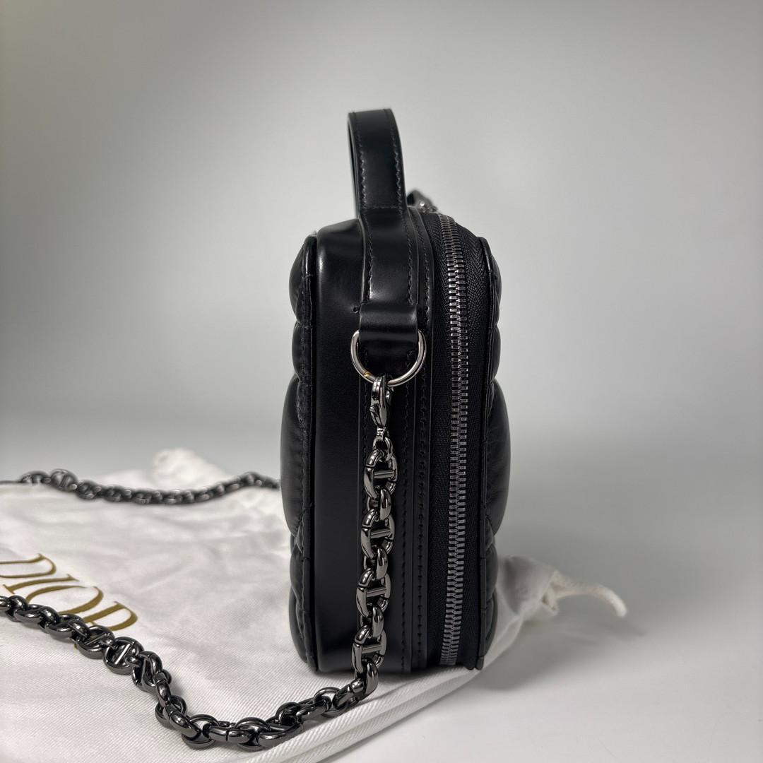 Dior Caro Black Shoulder Bag — view 4