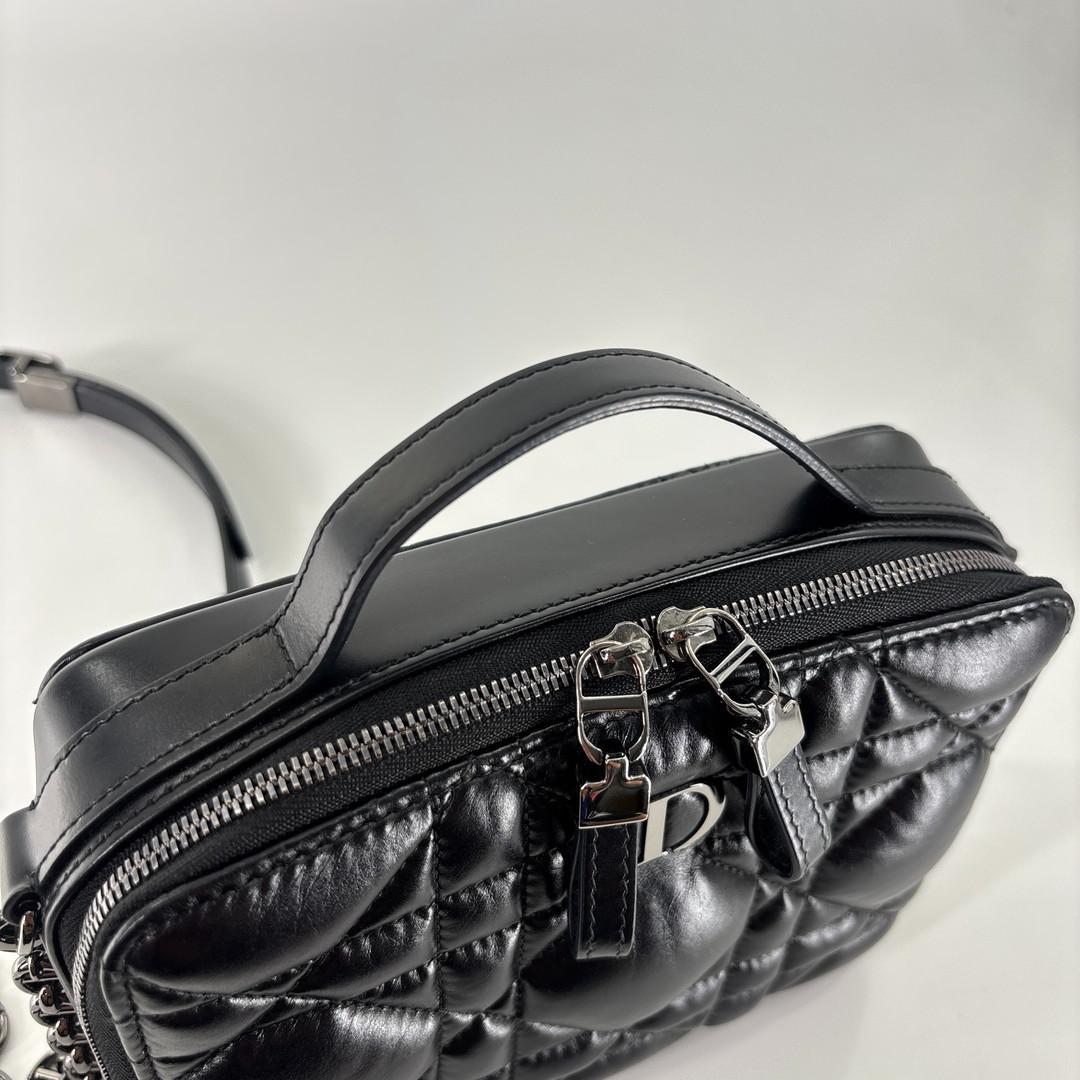 Dior Caro Black Shoulder Bag — view 6