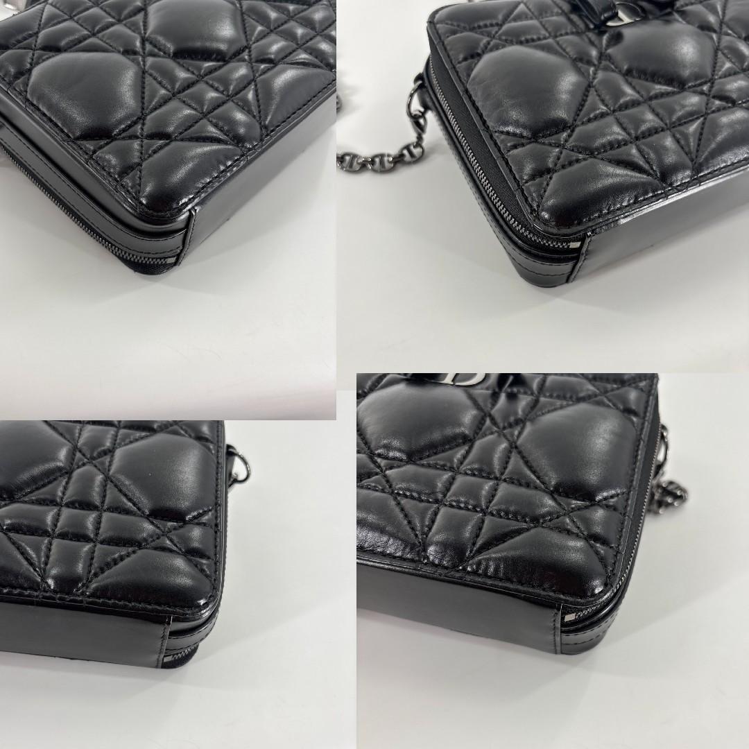 Dior Caro Black Shoulder Bag — view 7