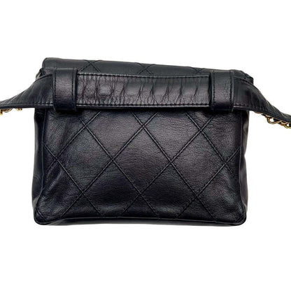 Chanel Quilted Bicolor Waist Shoulder Bag Pouch — view 2
