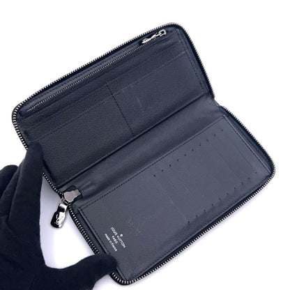 Louis Vuitton Monogram Eclipse Wallet Vertical Black — view 3