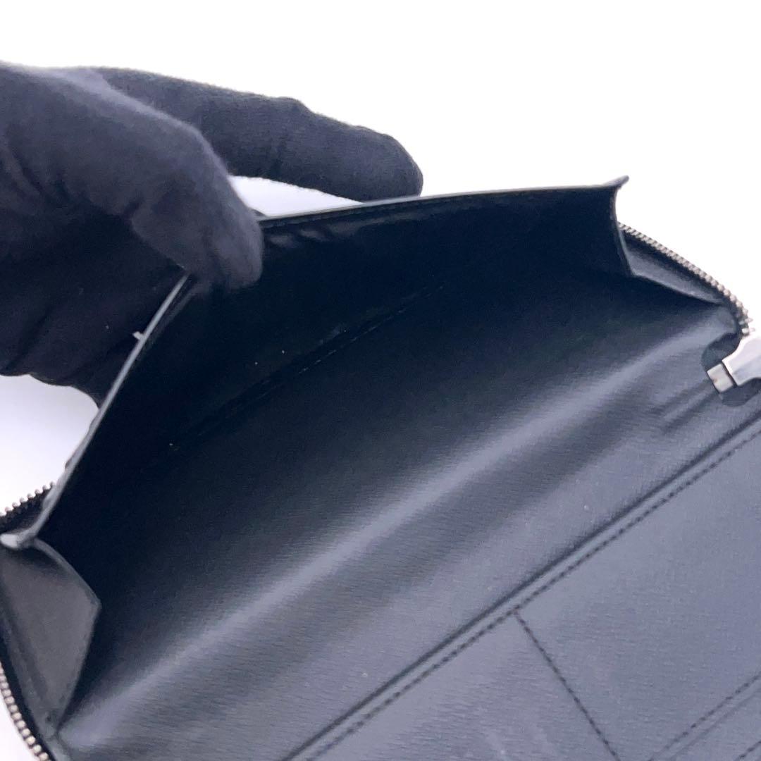 Louis Vuitton Monogram Eclipse Wallet Vertical Black — view 4