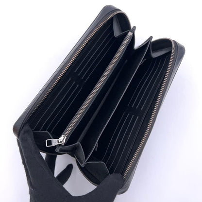 Louis Vuitton Monogram Eclipse Zippy XL Wallet Black — view 3