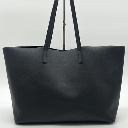 Saint Laurent Shopping Tote Cabas Leather Handbag — view 3