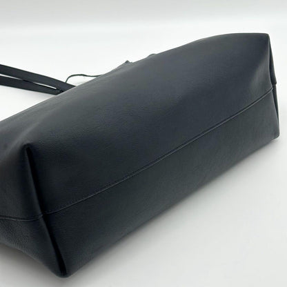 Saint Laurent Shopping Tote Cabas Leather Handbag — view 8