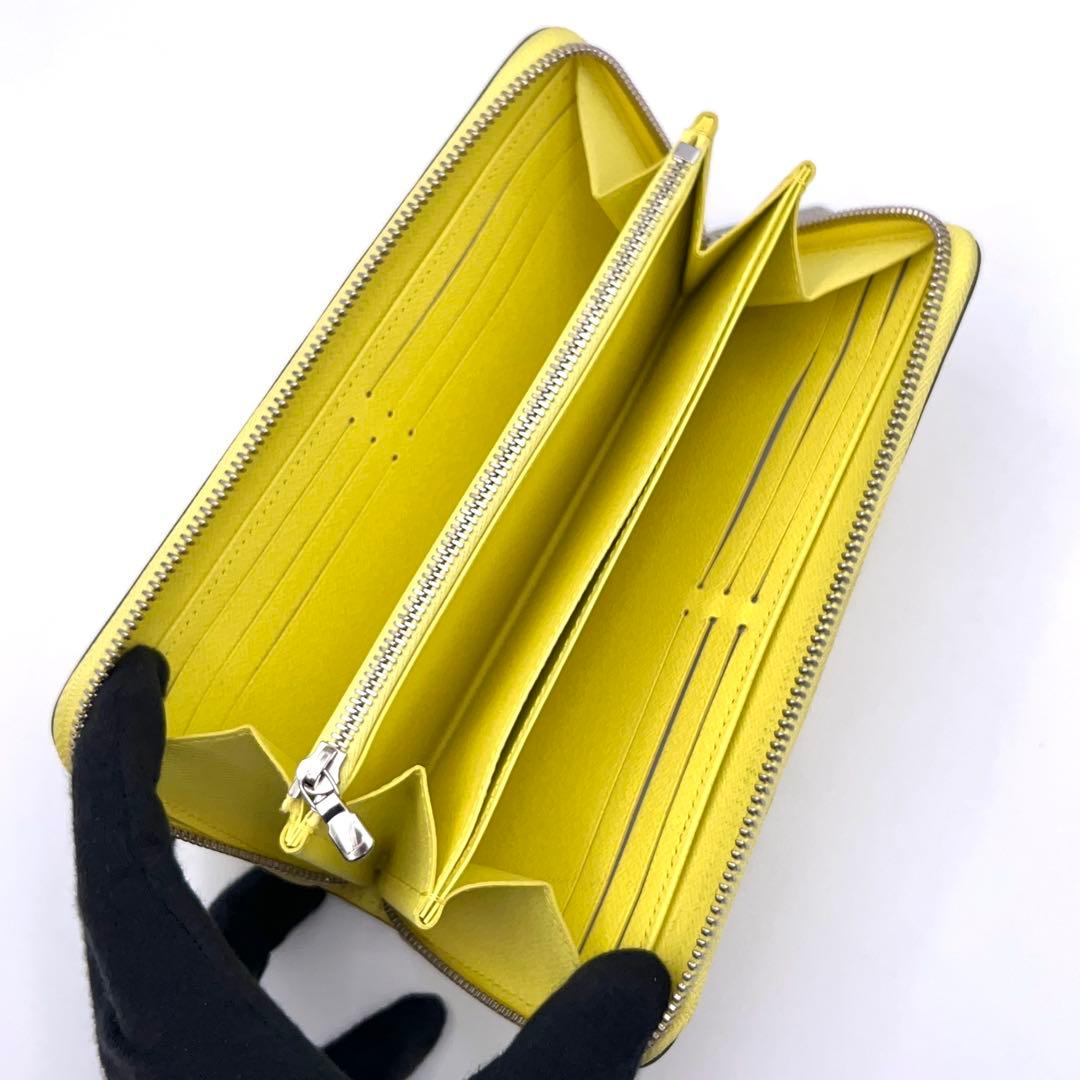 Louis Vuitton Epi Wallet Yellow Newshape Leather — view 3