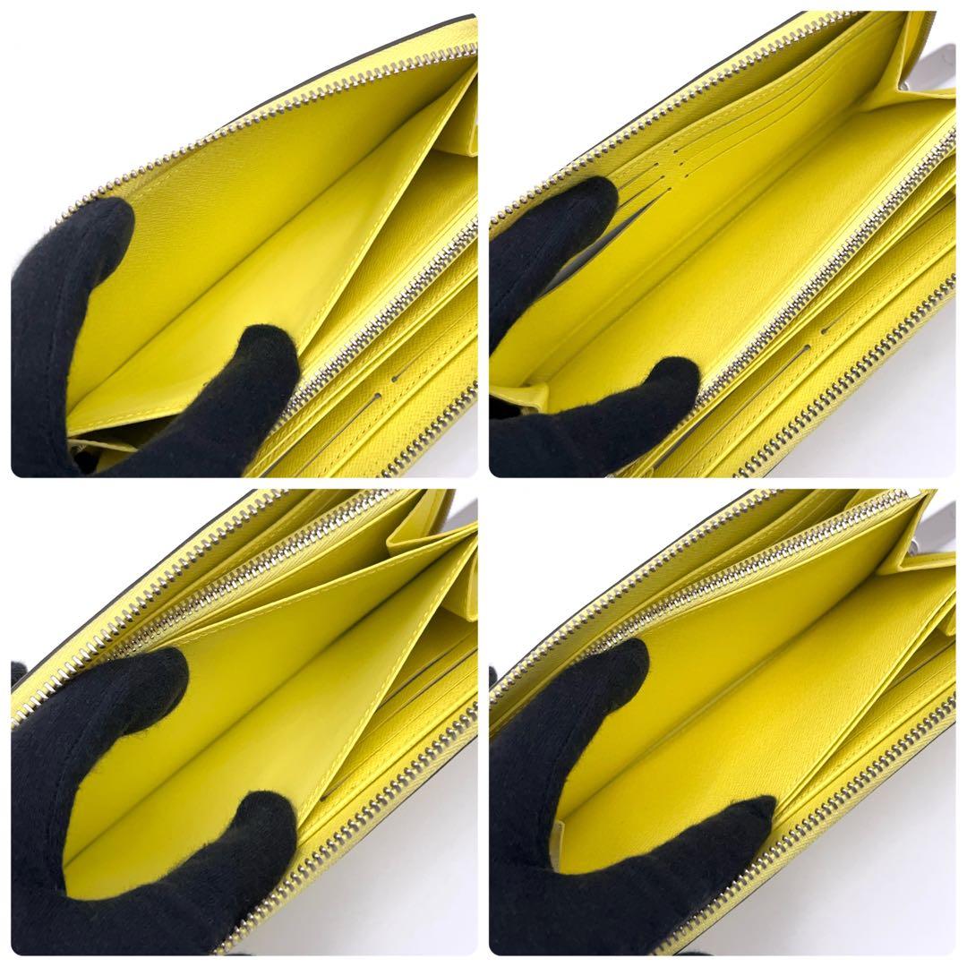 Louis Vuitton Epi Wallet Yellow Newshape Leather — view 5