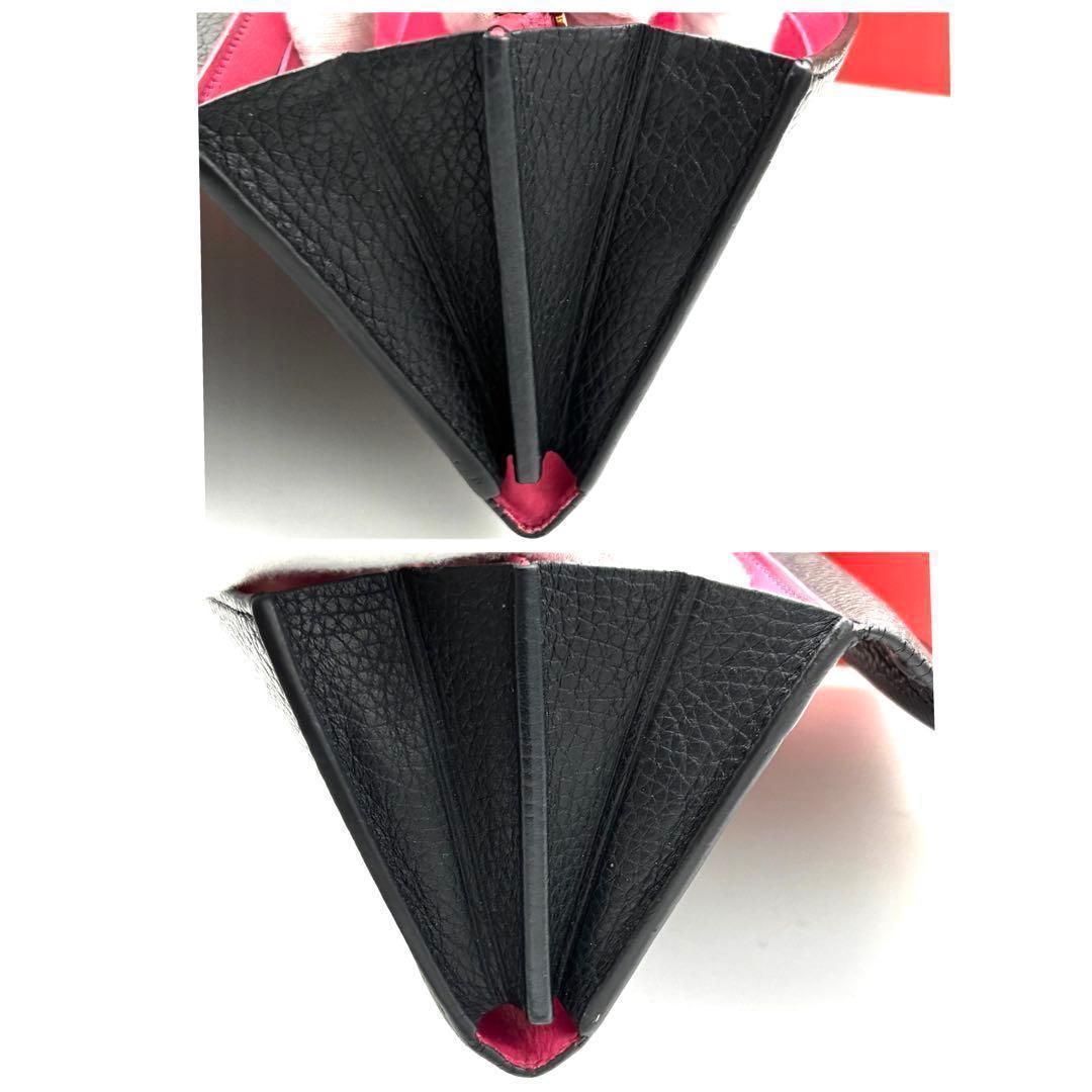 Louis Vuitton Wallet Portefeuille Capucines Taurillon Black — view 7