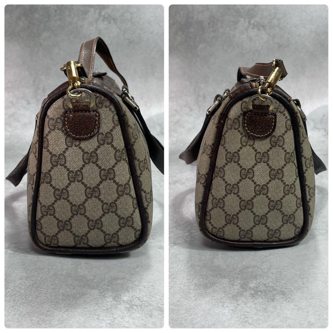 Gucci GG Sherry Line 2-Way Boston Bag Brown — view 7
