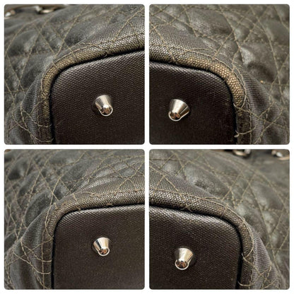 Dior Cannage Tote Denim Metallic — view 5