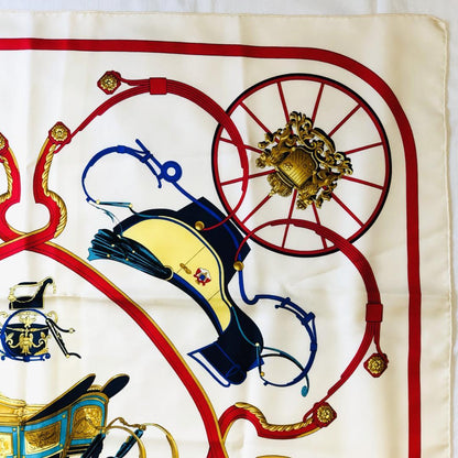 Hermes Carre 90 Spring Springs Scarf with Tags