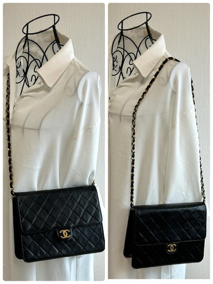 Chanel Quilted Chain Shoulder Bag — view 8