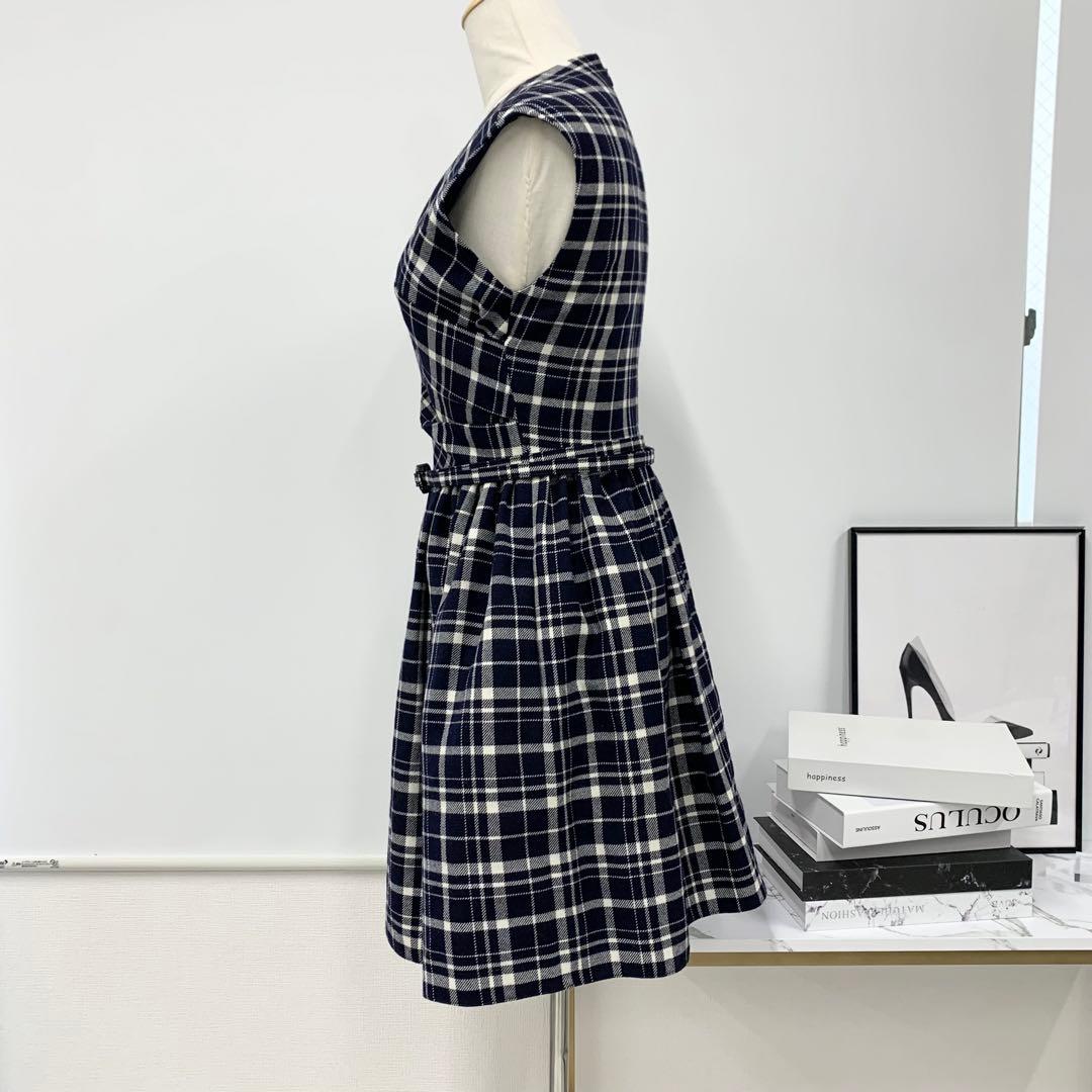 Dior Wool Dress Wrap Over Short — view 2