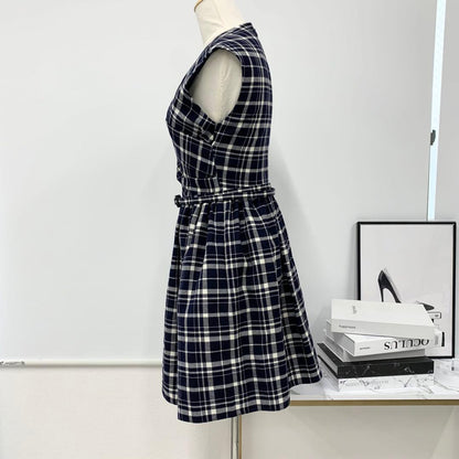 Dior Wool Dress Wrap Over Short — view 2