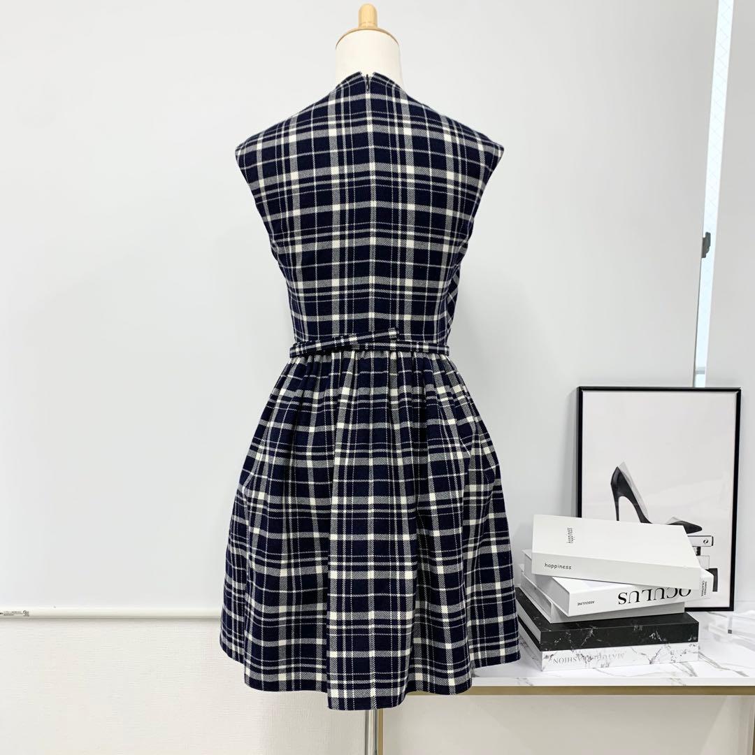 Dior Wool Dress Wrap Over Short — view 3
