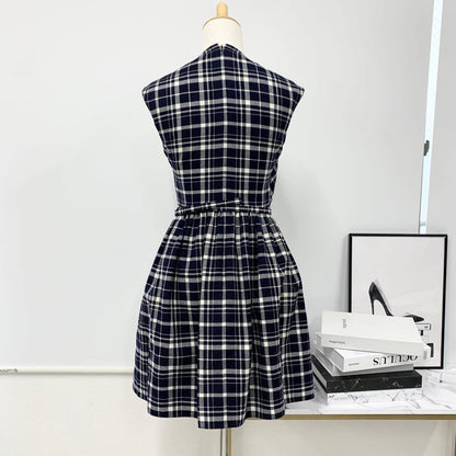 Dior Wool Dress Wrap Over Short — view 3