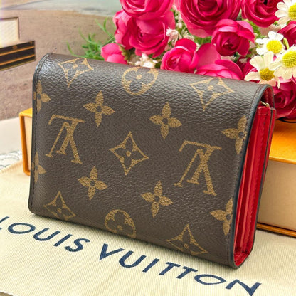 Louis Vuitton Monogram Portefeuille Flower Compact Wallet — view 2