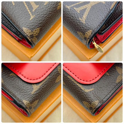 Louis Vuitton Monogram Portefeuille Flower Compact Wallet — view 5