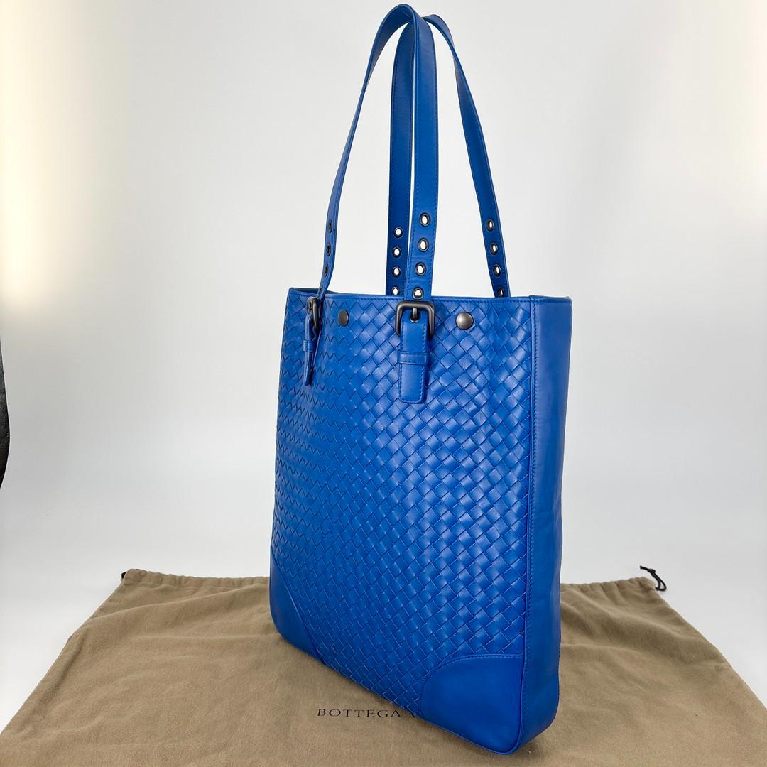 Unused Bottega Veneta Intrecciato VN Acator Tote Bag