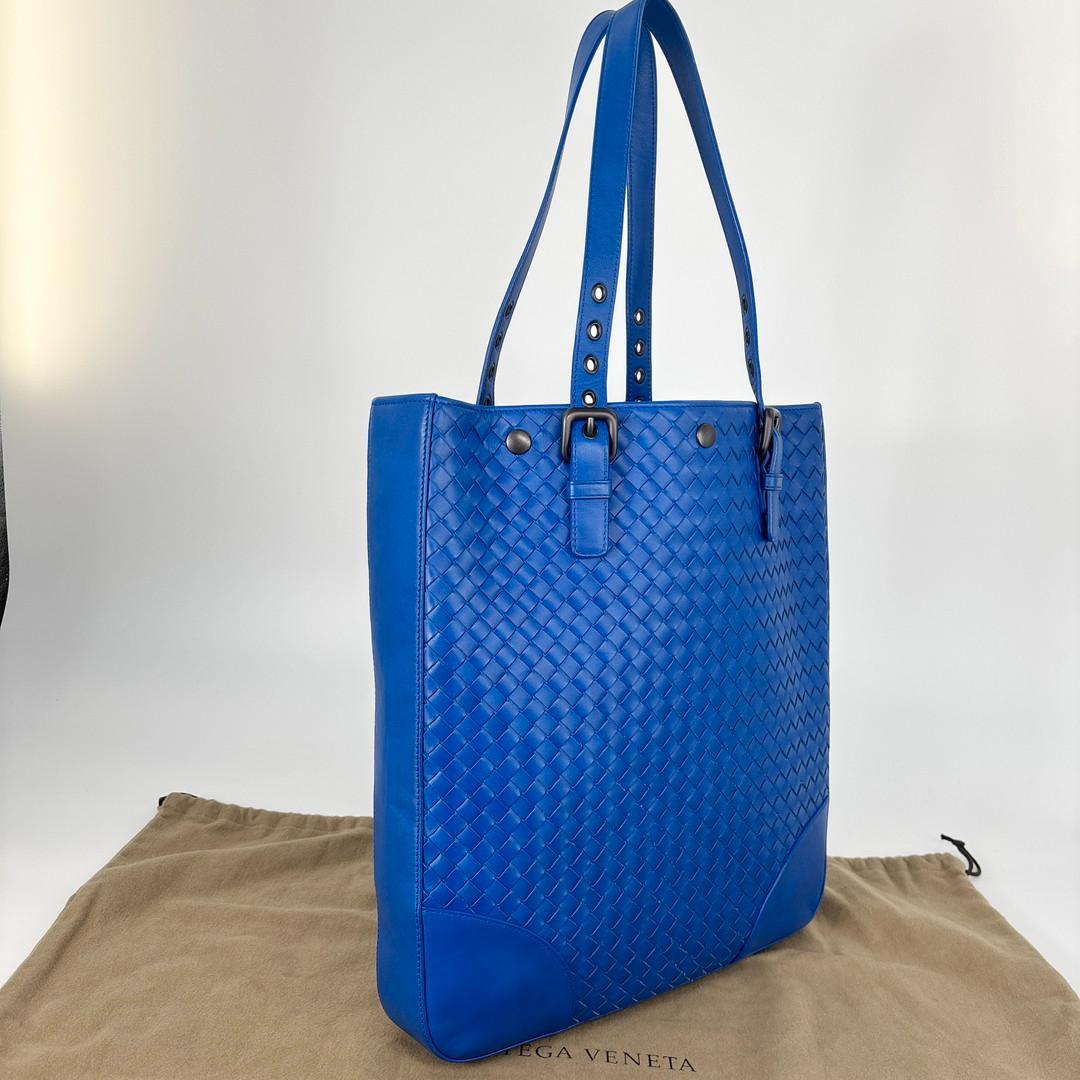 Unused Bottega Veneta Intrecciato VN Acator Tote Bag