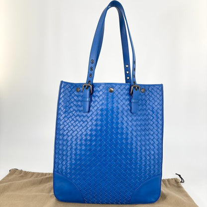Unused Bottega Veneta Intrecciato VN Acator Tote Bag