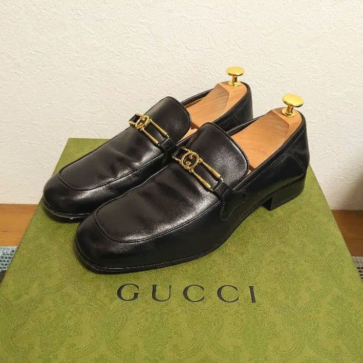 Gucci Loafer Interlocking G Black 6 1 2