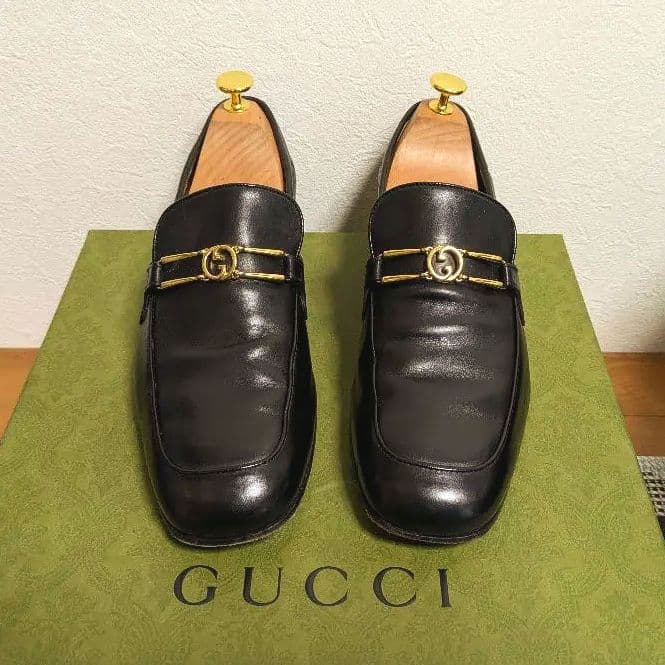 Gucci Loafer Interlocking G Black 6 1 2