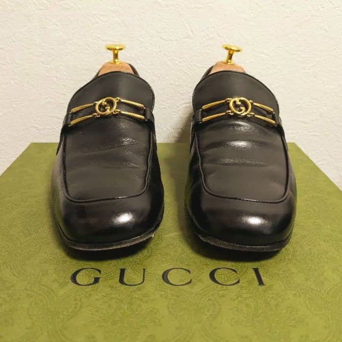 Gucci Loafer Interlocking G Black 6 1 2
