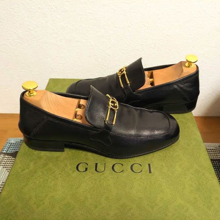 Gucci Loafer Interlocking G Black 6 1 2
