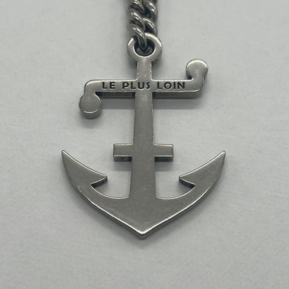 Gucci Anchor Key Ring Silver Color Motif Key Holder — view 5