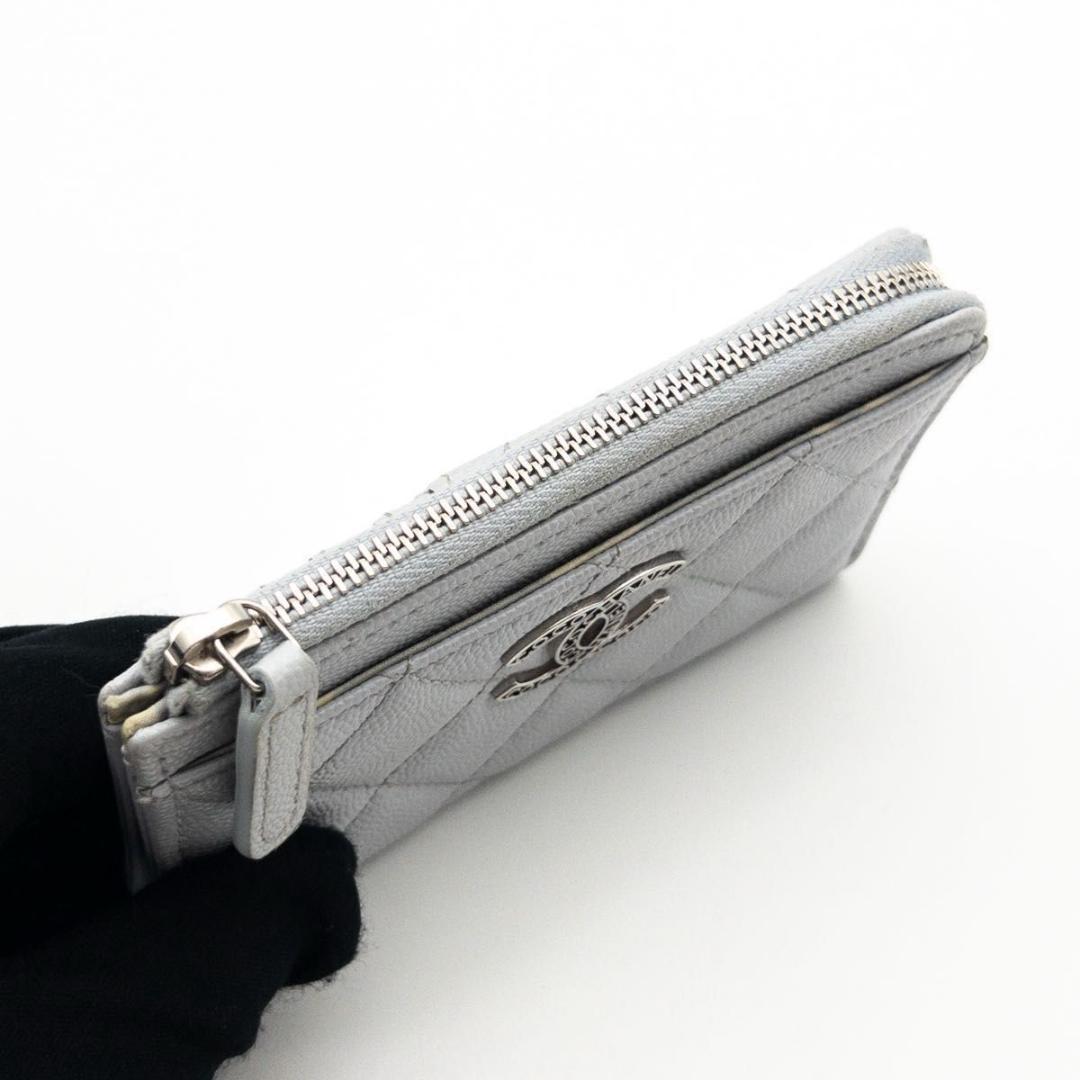 Chanel Fragment Case Quilted Caviar Leather — view 2