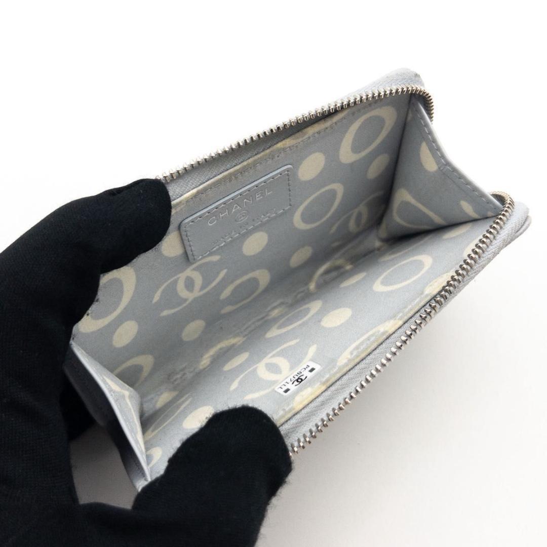 Chanel Fragment Case Quilted Caviar Leather — view 4