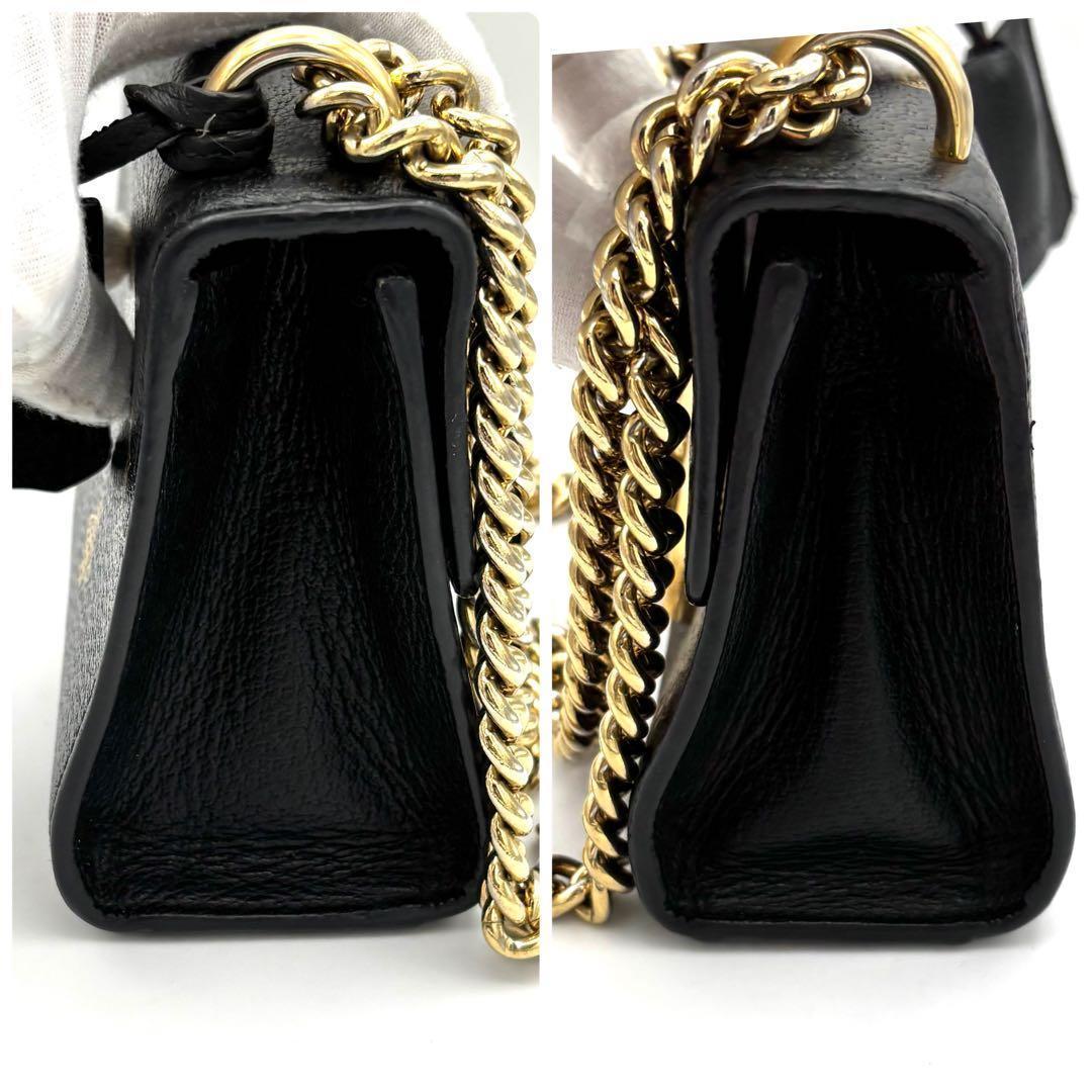 Gucci Che Padlock Star Black Handbag — view 3