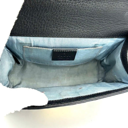 Gucci Che Padlock Star Black Handbag — view 7