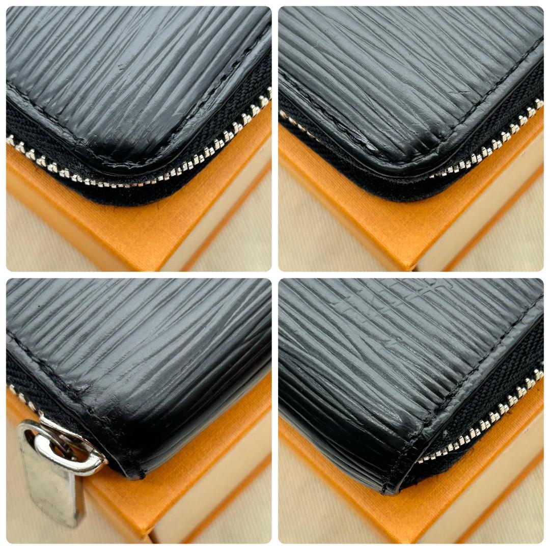 Louis Vuitton Epi Zippy Wallet Noir — view 5