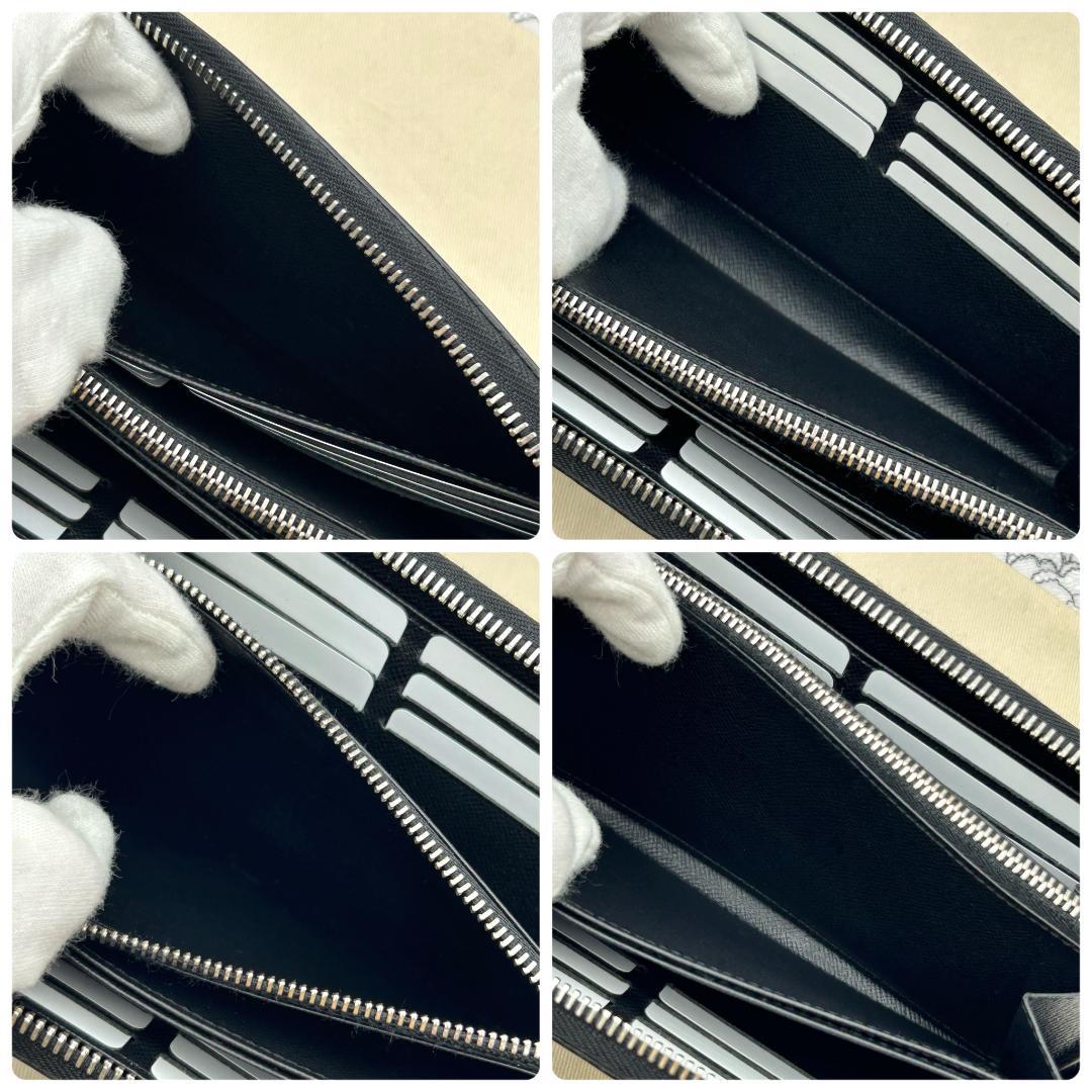 Louis Vuitton Epi Zippy Wallet Noir — view 7