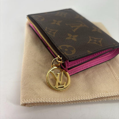 Louis Vuitton Monogram Portefeuille Lisa Bifold Wallet — view 9