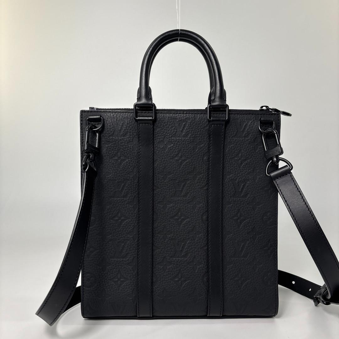 Louis Vuitton Taurillon Monogram Sac Plat Cross Tote Bag — view 5