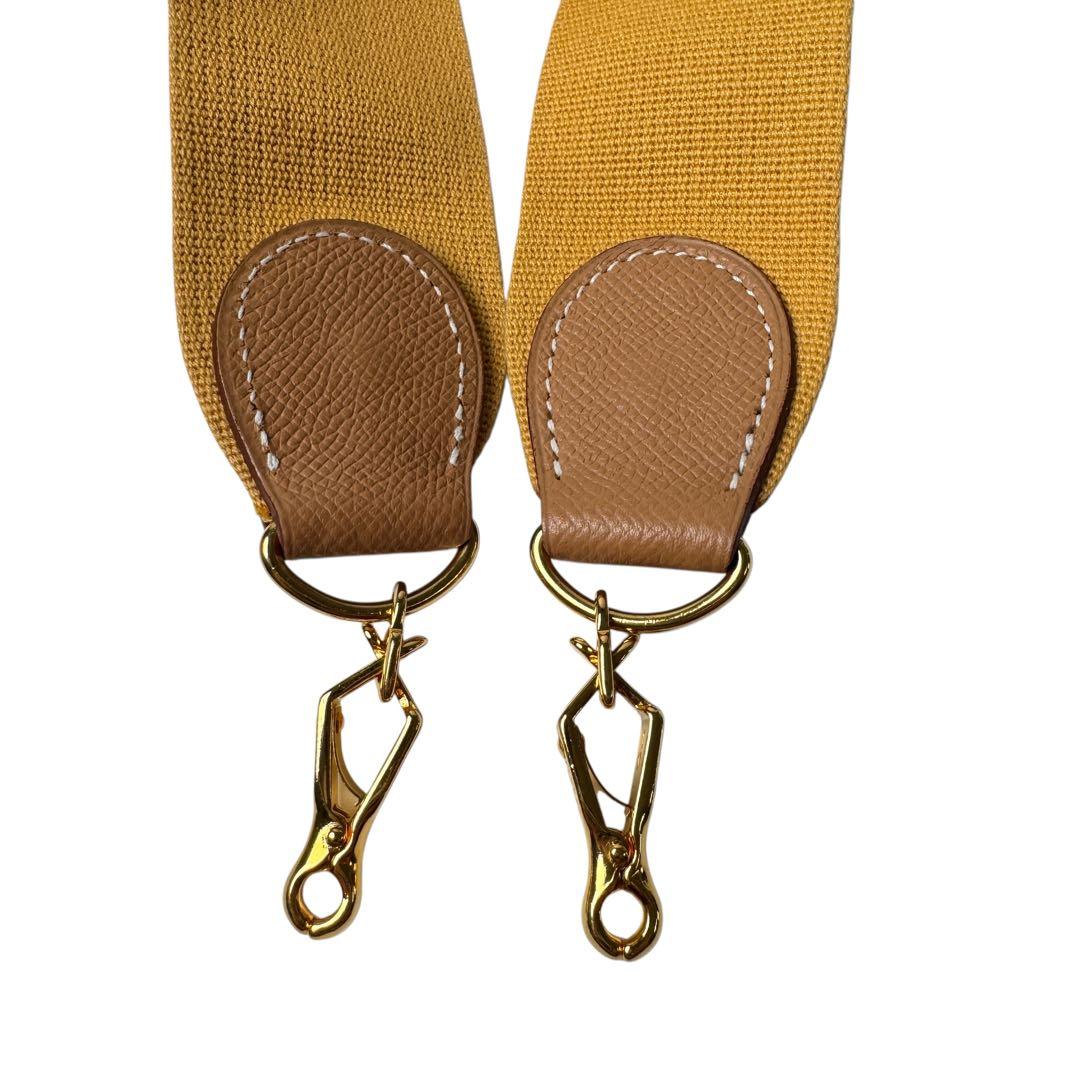 Hermes Shoulder Strap Gold