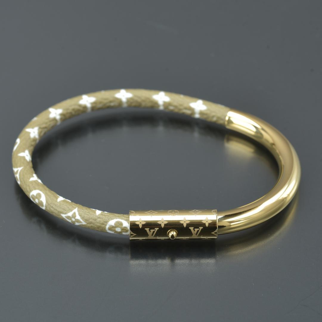 Louis Vuitton Bracelet Duogram Monogram Khaki — view 2