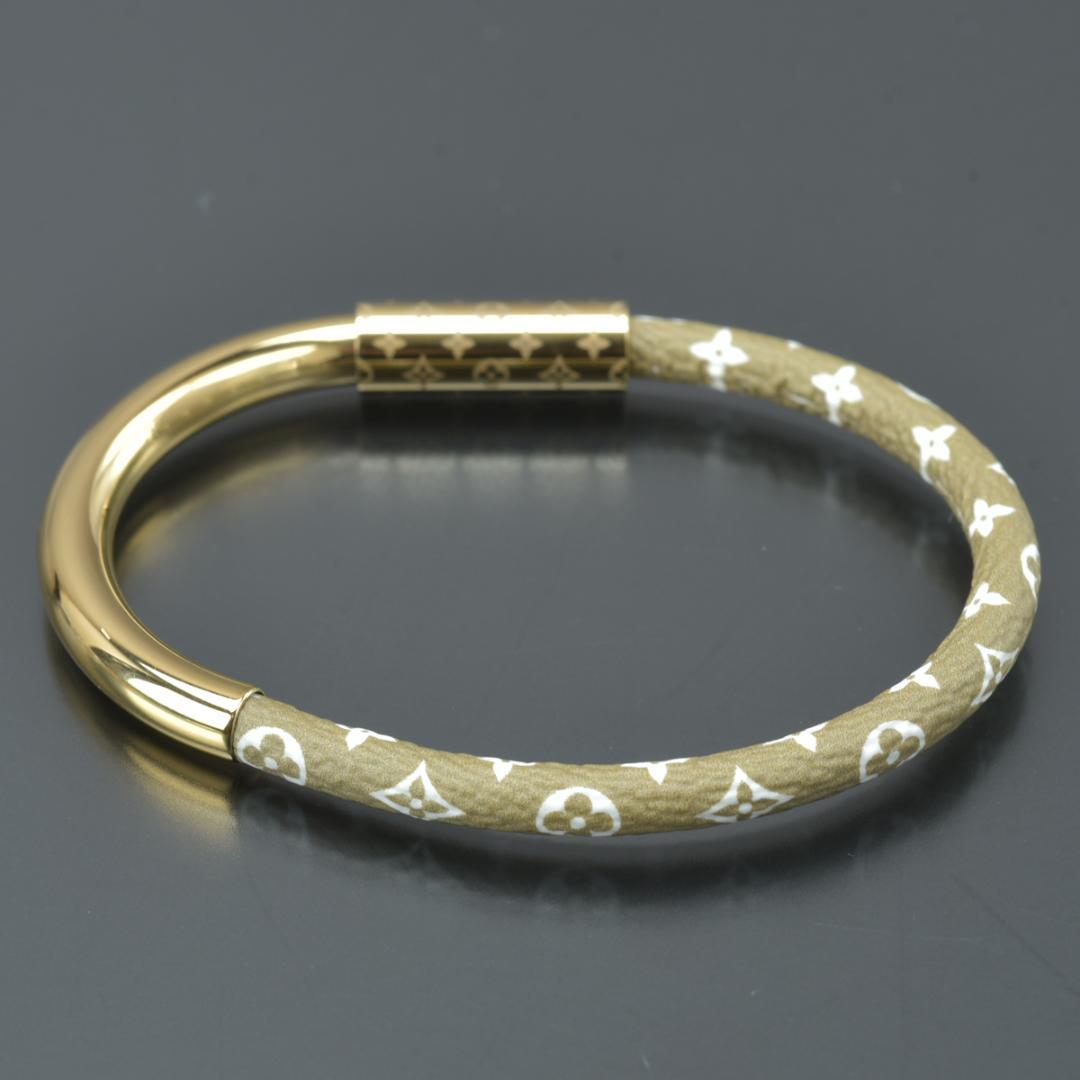 Louis Vuitton Bracelet Duogram Monogram Khaki — view 3