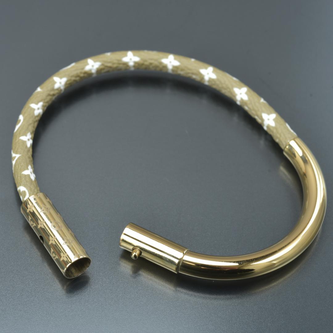 Louis Vuitton Bracelet Duogram Monogram Khaki — view 6